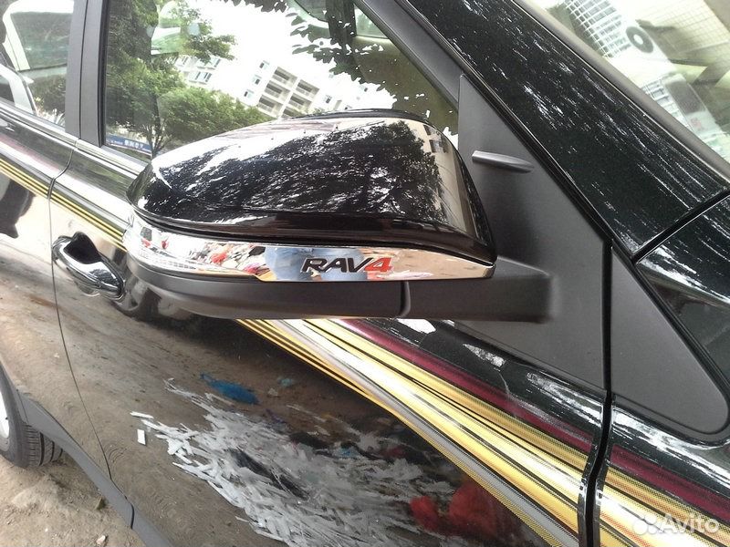 Накладки на зеркала заднего вида Toyota Rav4 (2 ти