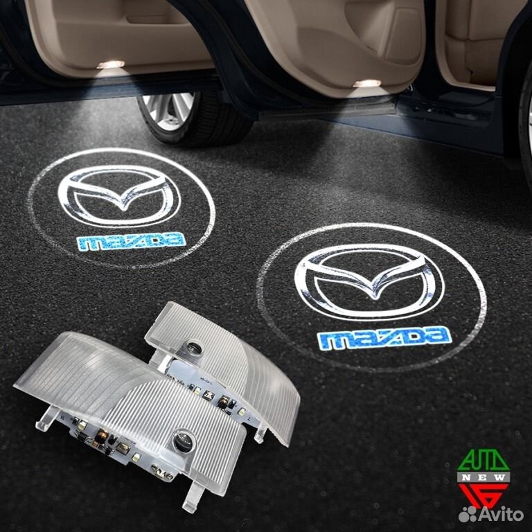 Штатная подсветка дверей Mazda 6