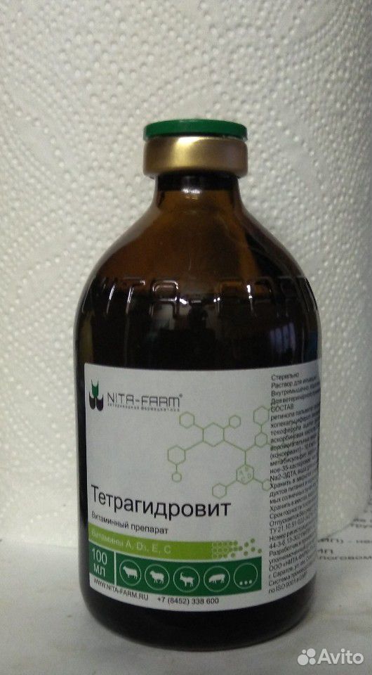 Тетрагидровит (витамины) купить на Зозу.ру - фотография № 1
