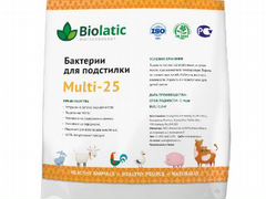 Biolatic multi-25 бактерии для подстилки 0.5 кг