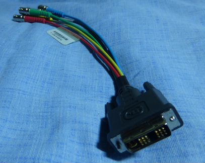 Продам кабель VGA DVI-A - 5 BNC 0.26 метра