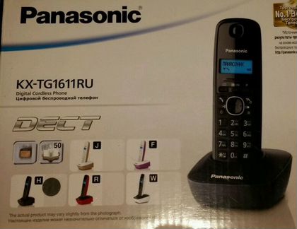 Телефон безпроводной Panasonic новый