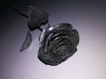 Железная роза Ручная работа