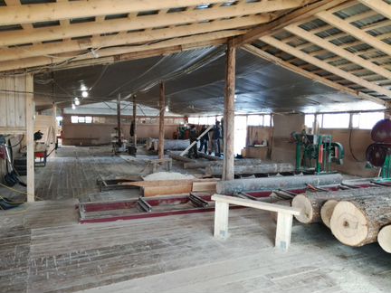 Производственная база по переработке древесины