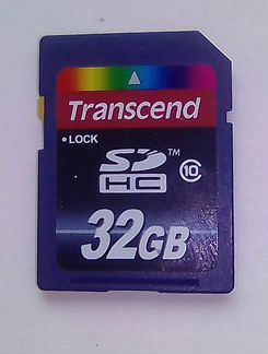 Продаётся карта памяти Transcend SD 35 Гб