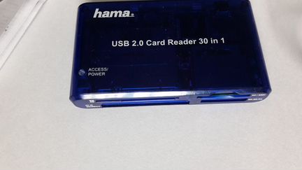 Картридер hama USB 2.0 (00055348)