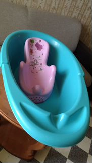 Детская ванна с сиденьем для грудничка