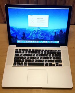 MacBook Pro 15 Core i7 8Gb SSD250Gb