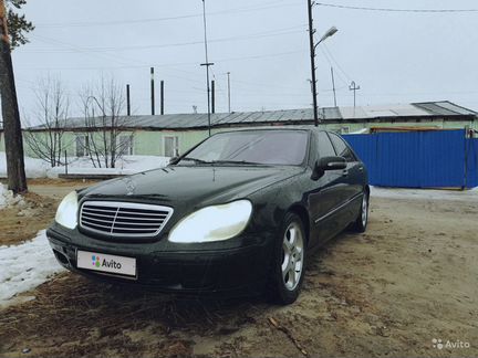 Mercedes-Benz S-класс 5.0 AT, 2001, 178 870 км