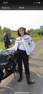 Мотокуртка женская