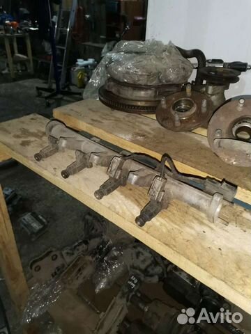 Рампа с форсунками хендай акцент