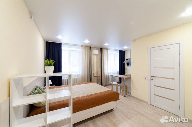 

Квартира-студия, 25 м², 2 кровати