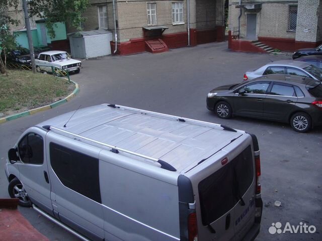 Рейлинги для автомобиля Рено Трафик (2014+)