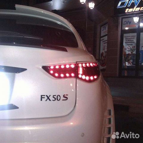 Фонари Infiniti FX QX LED тюнинг