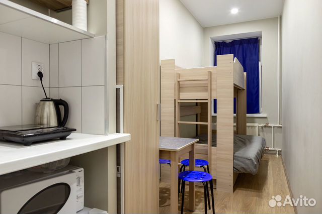

Квартира-студия, 12 м², 1 кровать
