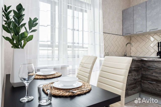 

1-к. квартира, 44 м², 2 кровати
