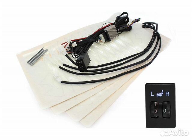 Комплект подогревов сидений с кнопокой Ksize ZG5