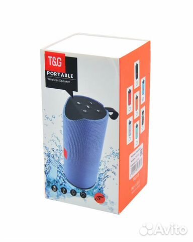 Колонка портативная с Bluetooth TG113