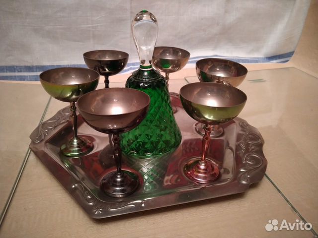 Коньячный набор 6 рюмок