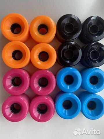 Лонгборд скейт колеса 65мм 82А