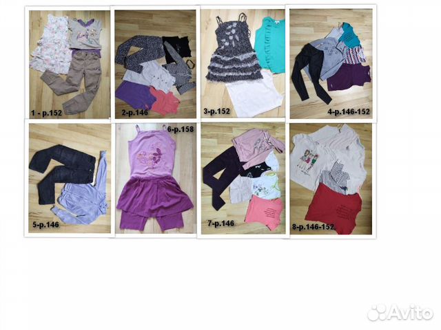 Одежда для девочки 9-12 лет р.146-158