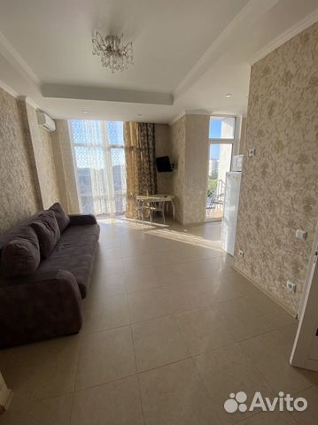

Квартира-студия, 29 м², 2 кровати