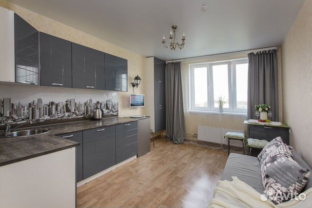 

Квартира-студия, 22 м², 2 кровати