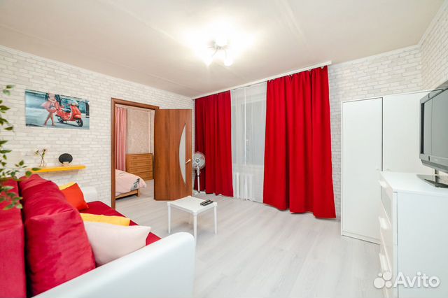 

2-к. квартира, 40 м², 2 кровати