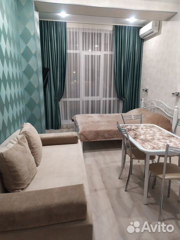 

Квартира-студия, 26 м², 2 кровати