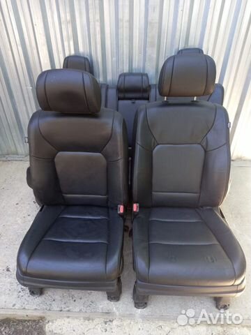 Сиденья Honda Pilot 2 салон кожа