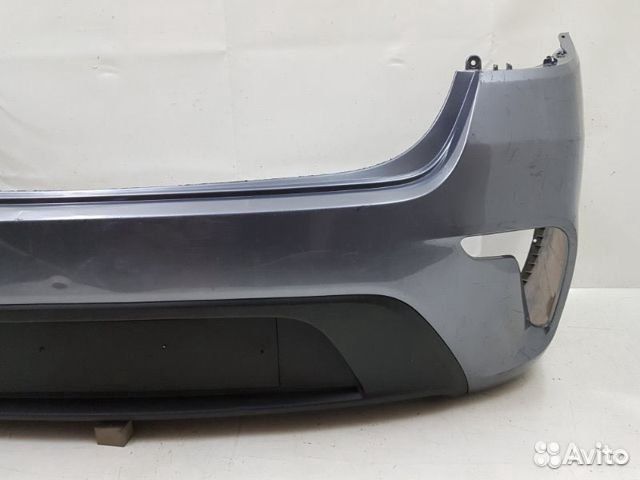 Накладка заднего бампера Киа Рио 4