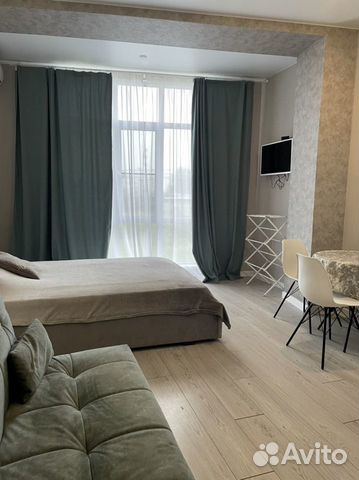 

Квартира-студия, 29 м², 2 кровати