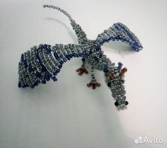 Дракончик из бисера
