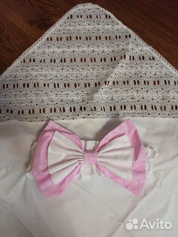 Уголок и бант на выписку