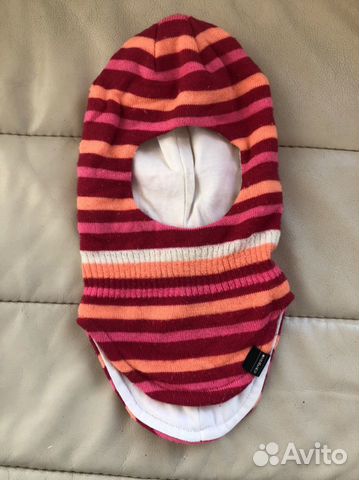 Шапка шлем для девочки 54р