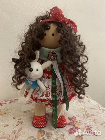 Интерьерная кукла ручной работы