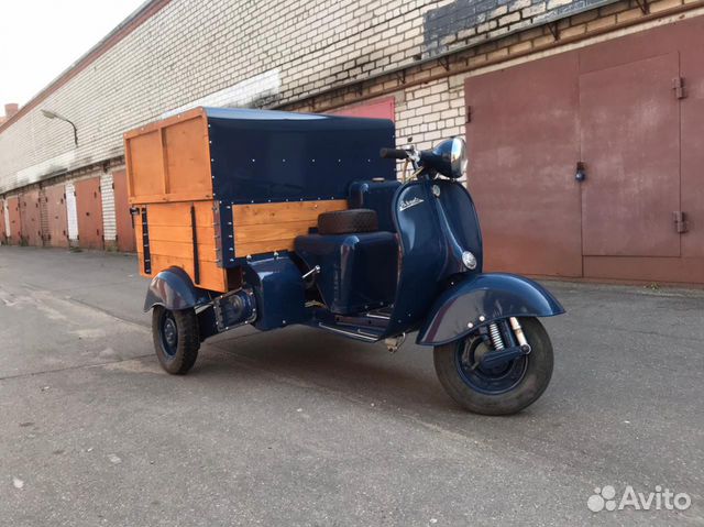Мотороллер грузовой Вятка мг-150 1964г