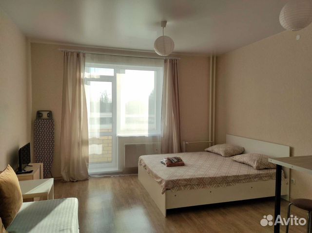 

1-к. квартира, 30 м², 2 кровати