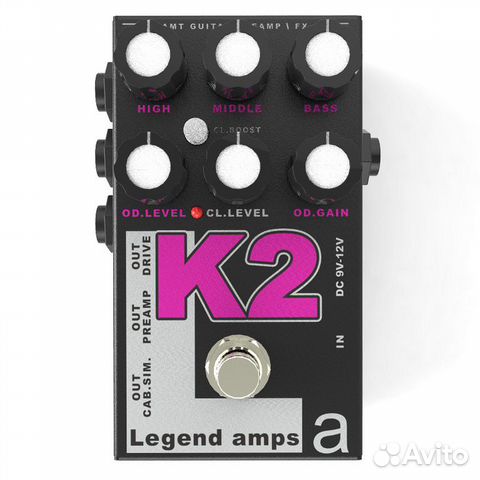 Двухканальный преамп AMT K-2 Legend Amps 2