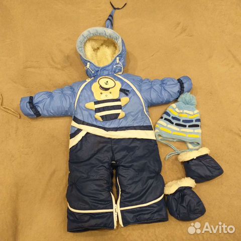 Детский комбинезон зима осень, весна