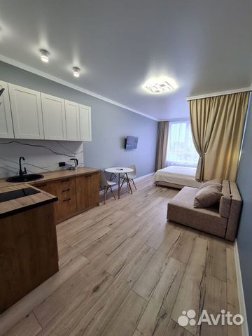 

Квартира-студия, 27 м², 2 кровати