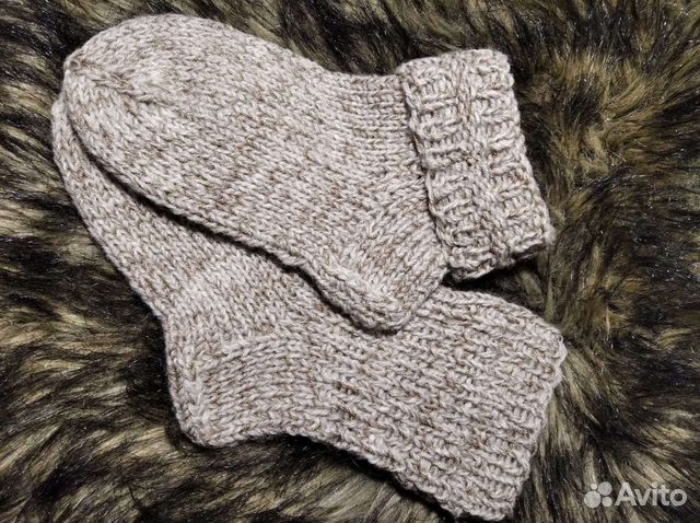 Детские носки ручной вязки