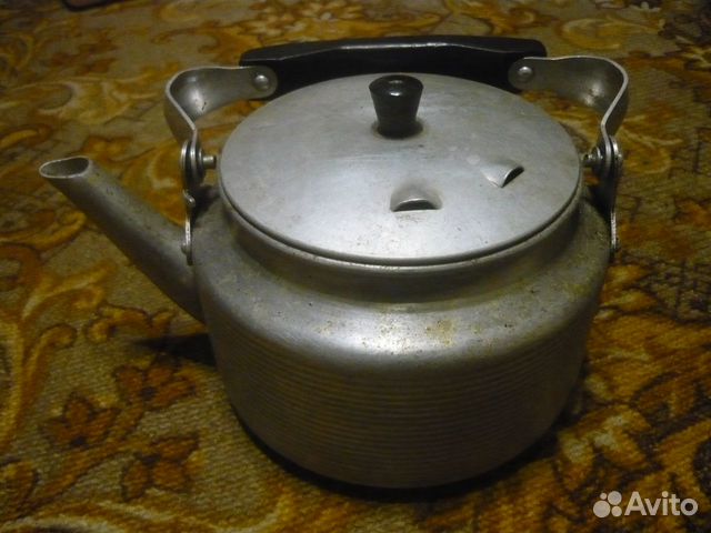 Алюминиевый чайник СССР