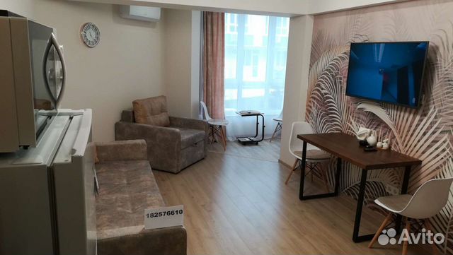 

Квартира-студия, 25 м², 2 кровати