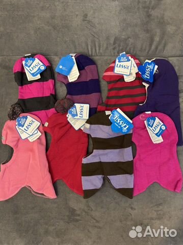 Новые детские шапки - шлем для девочек