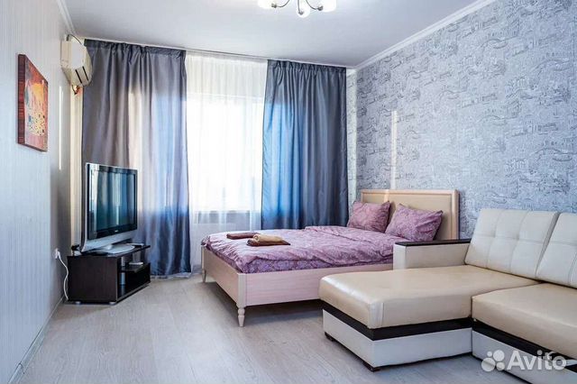 

1-к. квартира, 41 м², 3 кровати