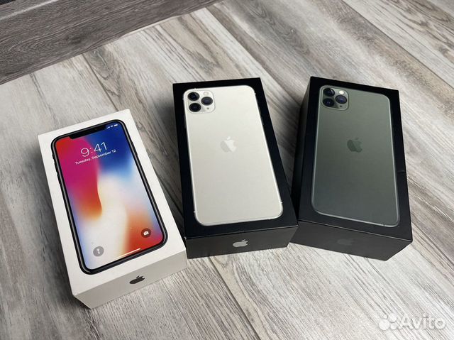 Оригинальная коробка iPhone X