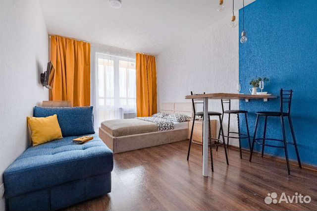 

Квартира-студия, 25 м², 2 кровати