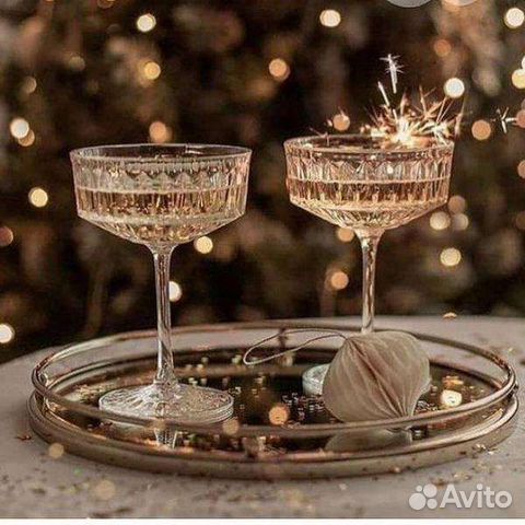 Бокальчики для шампанского 4шт