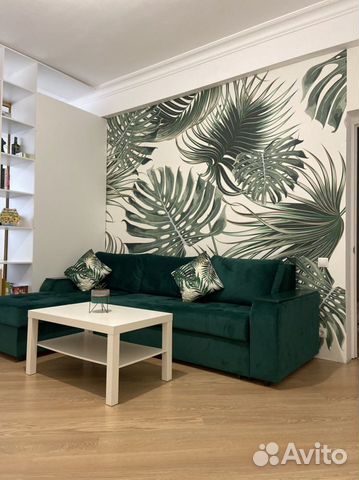 

1-к. квартира, 62 м², 2 кровати